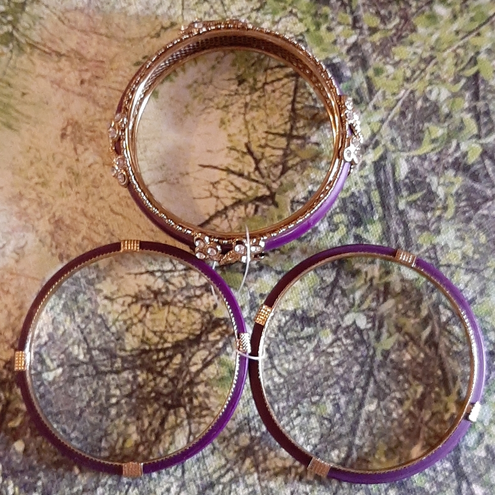 Purple bracelets - Picture 4 of 6